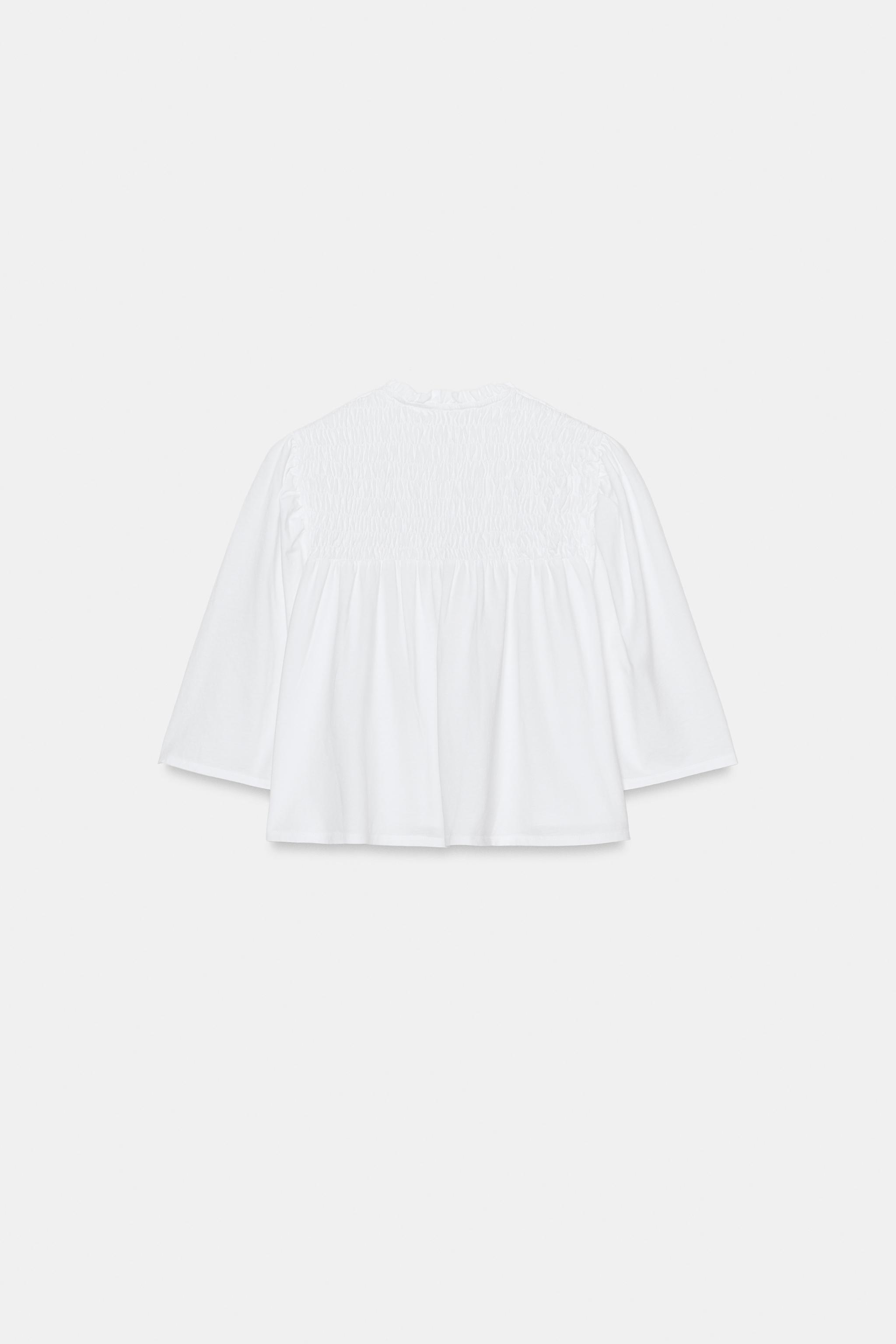 SMOCKED TOP